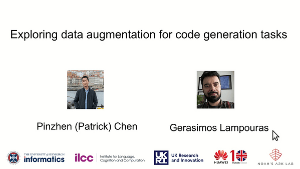 Exploring Data Augmentation for Code Generation Tasks
