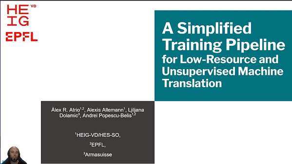 A Simplified Training Pipeline for Low-Resource and Unsupervised Machine Translation
