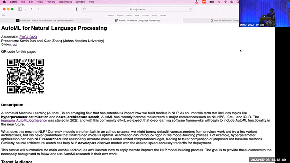 AutoML for NLP
