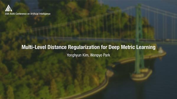 Multi-Level Distance Regularization for Deep Metric Learning