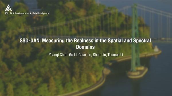 SSD-GAN: Measuring the Realness in the Spatial and Spectral Domains