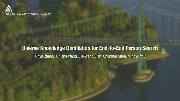 Diverse Knowledge Distillation for End-to-End Person Search