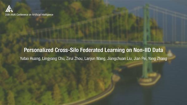 Personalized Cross-Silo Federated Learning on Non-IID Data