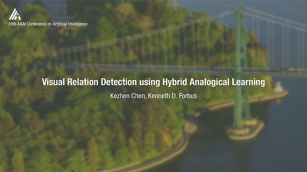 Visual Relation Detection Using Hybrid Analogical Learning