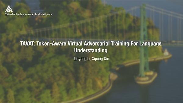 Token-Aware Virtual Adversarial Training in Natural Language Understanding