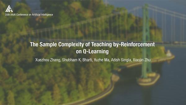 The Sample Complexity of Teaching by Reinforcement on Q-Learning