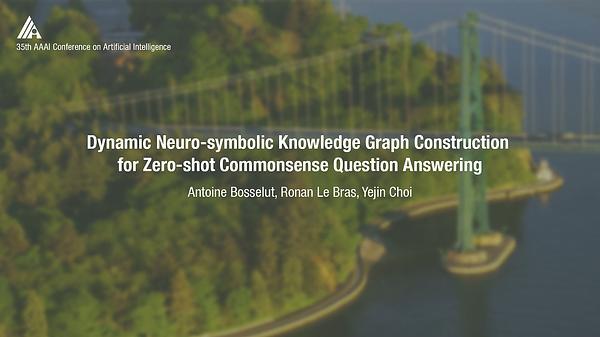 Dynamic Neuro-Symbolic Knowledge Graph Construction for Zero-Shot Commonsense Question Answering