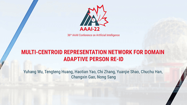 Multi-Centroid Representation Network for Domain Adaptive Person Re-ID