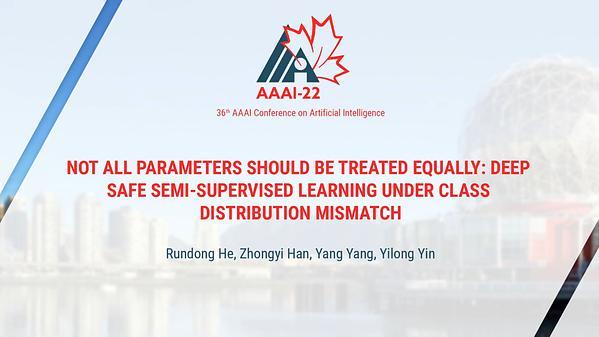 Not All Parameters Should be Treated Equally: Deep Safe Semi-Supervised Learning under Class Distribution Mismatch