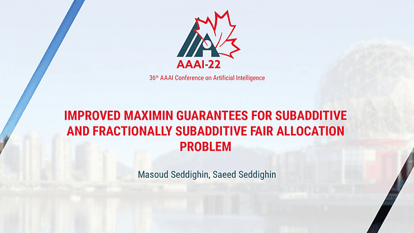 Improved Maximin Guarantees for Subadditive and Fractionally Subadditive Fair Allocation Problem