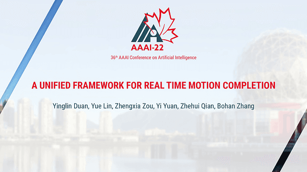 A Unified Framework for Real Time Motion Completion