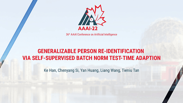 Generalizable Person Re-Identification via Self-Supervised Batch Norm Test-Time Adaption