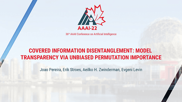 Covered Information Disentanglement: Model Transparency via Unbiased Permutation Importance
