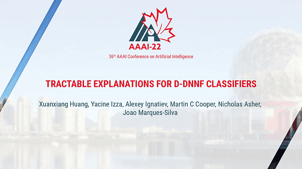 Tractable Explanations for d-DNNF Classifiers