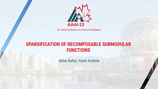 Sparsification of Decomposable Submodular Functions