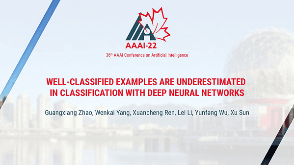 Well-Classified Examples are Underestimated in Classification with Deep Neural Networks