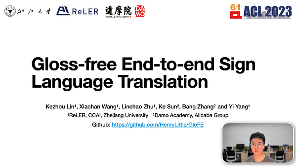 Gloss-Free End-to-End Sign Language Translation