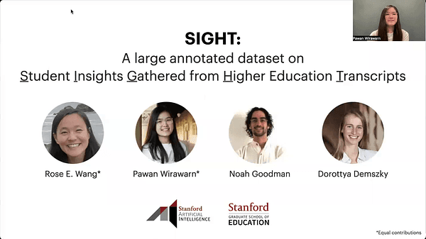 SIGHT: A Large Annotated Dataset on Student Insights Gathered from Higher Education Transcripts