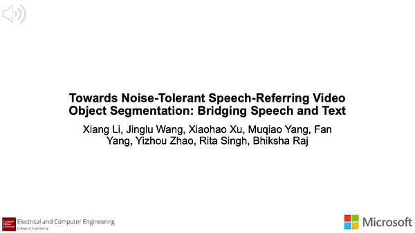 Towards Noise-Tolerant Speech-Referring Video Object Segmentation: Bridging Speech and Text