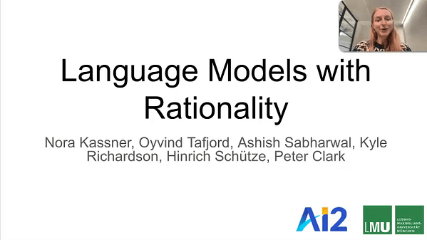 Language Models with Rationality