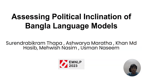 Assessing Political Inclination of Bangla Language Models