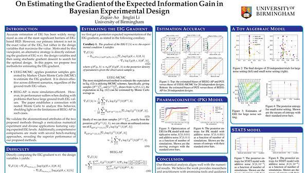 On Estimating the Gradient of the Expected Information Gain in Bayesian Experimental Design