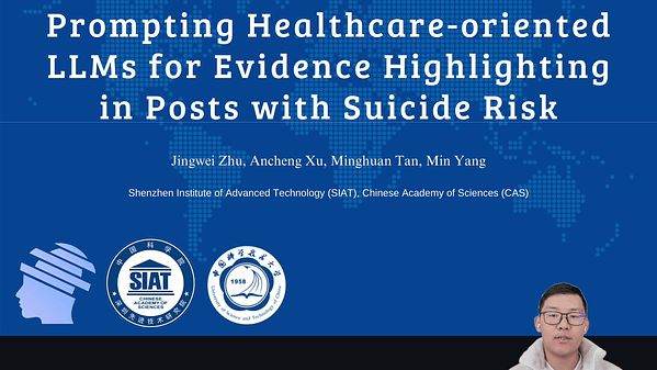 XinHai@CLPsych 2024 Shared Task: Prompting Healthcare-oriented LLMs for Evidence Highlighting in Posts with Suicide Risk