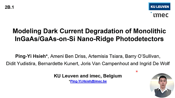 Modeling Dark Current Degradation of Monolithic InGaAs/GaAs-On-Si Nano-Ridge Photodetectors