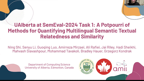 UAlberta at SemEval-2024 Task 1: A Potpourri of Methods for Quantifying Multilingual Semantic Textual Relatedness and Similarity