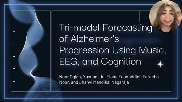 Tri-model Forecasting of Alzheimer’s Progression using Music, EEG, and Cognition