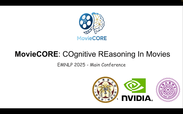 MovieCORE: COgnitive REasoning in Movies