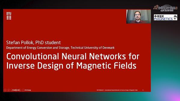 Convolutional Neural Networks for Inverse Design of Magnetic Structures